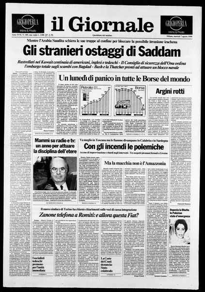 Il giornale : quotidiano del mattino